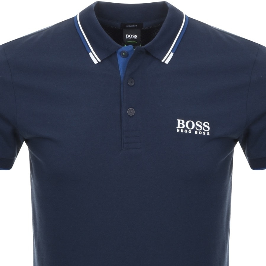 Alternative Image for ProductBOSS Athleisure Paddy Pro Polo T Shirt Navy2